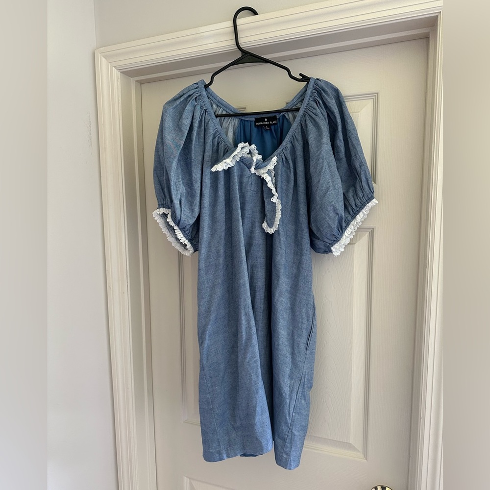 Chambray Luca Dress